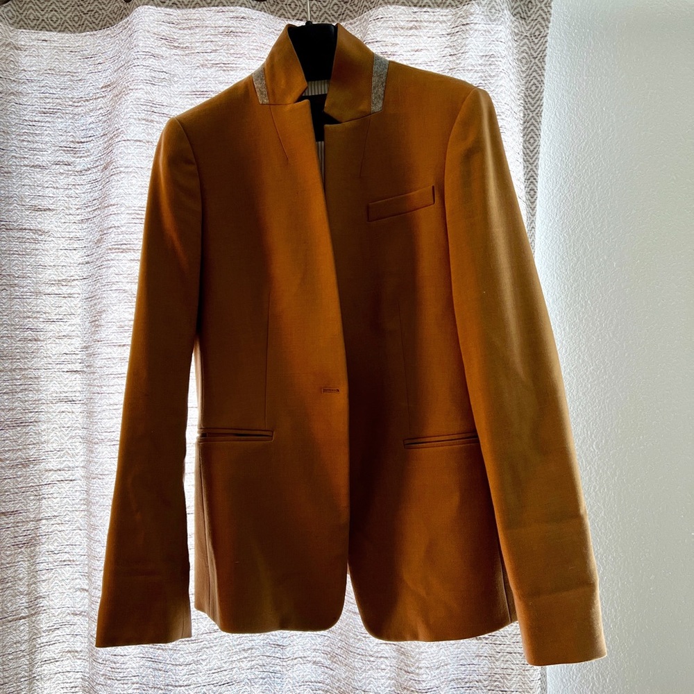 JCrew Regent Blazer (Warm Caramel)